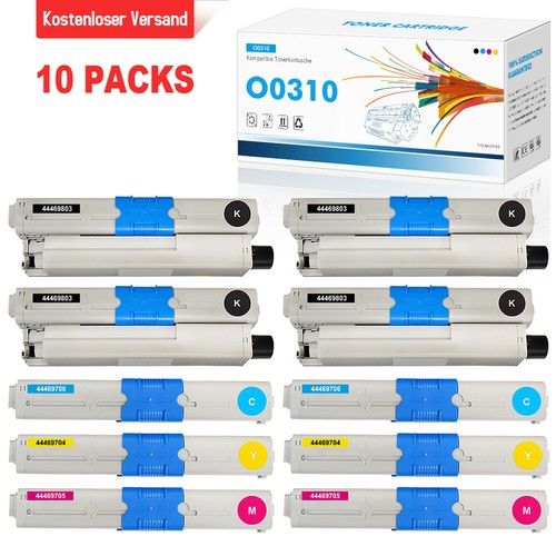 10x toner für oki - toner, 310