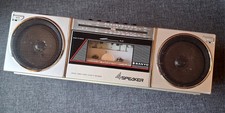 SANYO M-S400K MINI RADIO STEREO CASSETTE VINTAGE MULTI LAUTSPRECHERSYSTEM