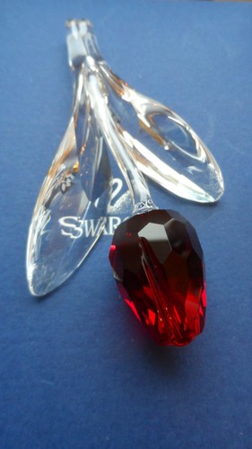 Swarovski figur tulpe rot - figur,