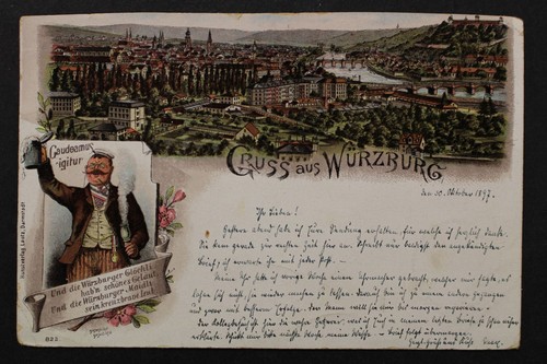 Würzburg totalansicht und - würzburg,,