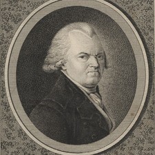 Porträt August Ludwig von Schlözer Historiker Aufklärung Kupferstich um 1800