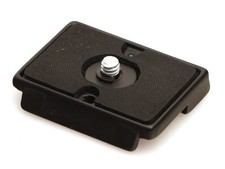 Kameraplatte Stativ Platte schwarz mit 1/4" Gewinde Ersatz für Manfrotto 200PL