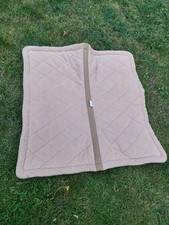  sommerlich leichtes Western Pad atmungsaktiv beige 80 x 78 cm