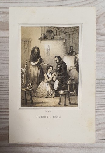 Orig lithografie frankreich - lithografie,