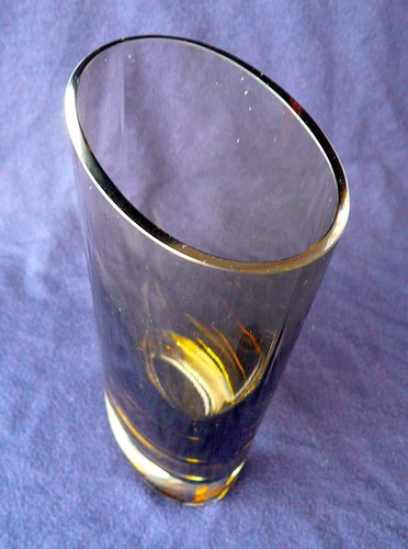 Schöne blumenvase oval - blumenvase,