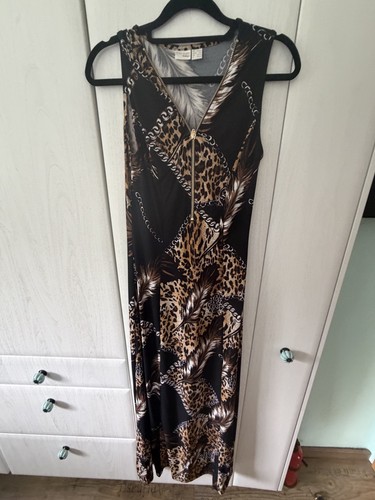 Maxikleid mit leoprint - mit,
