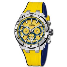 Festina Herrenuhr Silikon gelb