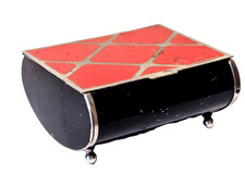 MARIANNE BRANDT RUPPEL GMF ZIGARETTEN SCHATULLE BOX DESIGN ARTDECO BAUHAUS 1920