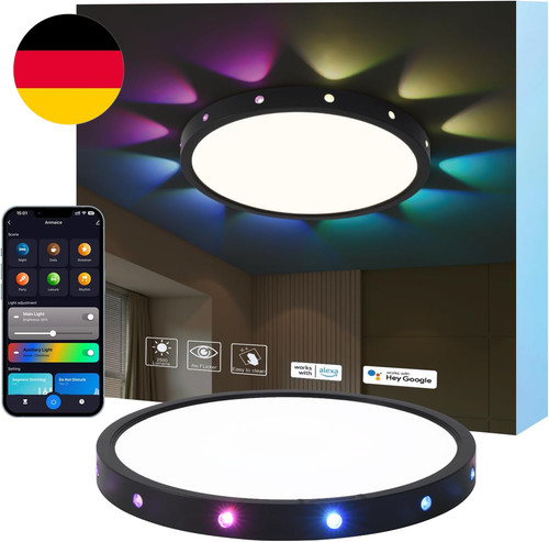 Smarte deckenleuchte rgb - smarte, deckenleuchte,