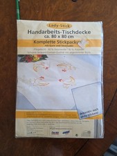 Handarbeit-Tischdecke 80x80cm