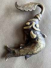 Kupfer? Bronze? Fisch Skulptur alt 8 cm ansehen!