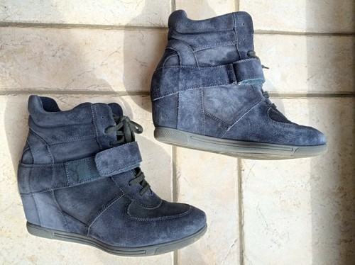 Donna piu leder plateau schuhe - donna,