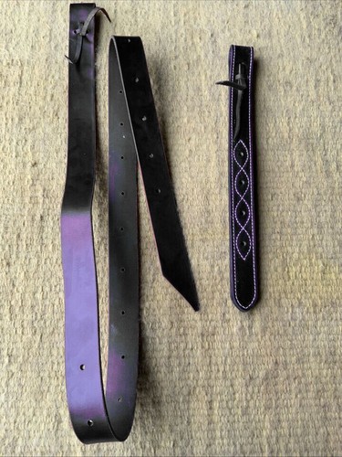 Western pferdesattel latigo - western,