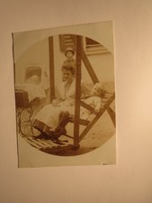 Woman with 3 Children + Pram -