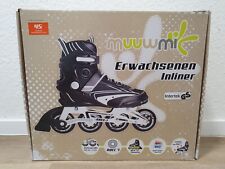 muuwmi Inline Skates Inliner Verstellbar Gr.44,45,46 Herren Damen Erwachsene NEU