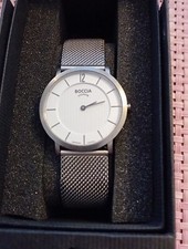 Boccia Titanium Herrenuhr, neue Batterie, Originalbox, top Zustand 
