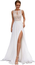 Damen lang brautkleid - damen,