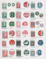 Bund 60 verschiedene Orginal Schantl Kärtchen von 111-365  neu.