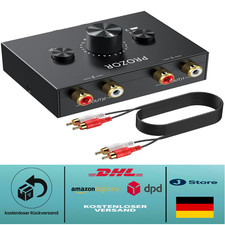 Stereo Audio Switcher | 2-in-1