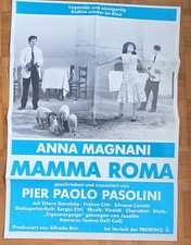 Filmplakat MAMMA ROMA A1 Kinoposter Pier Paolo Pasolini Anna Magnani