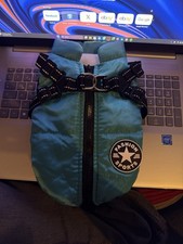 Hundemantel Hellblau Gr. M