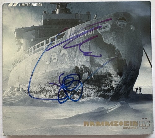 Rammstein signiert lindemann - rammstein,