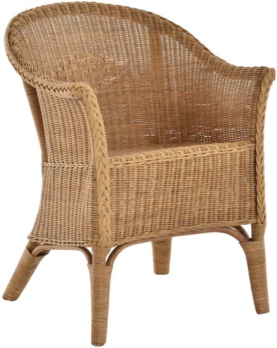 Rattan sessel natur - rattan-sessel,