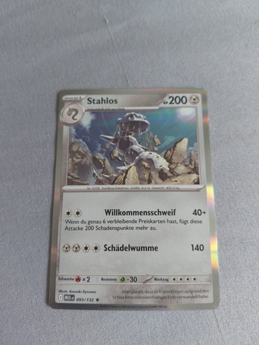 Pokémon karte stahlos - karte,