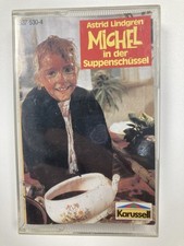 Michel in der Suppenschüssel, MC, Hörspiel-Kassette, Astrid Lindgren, Karussell