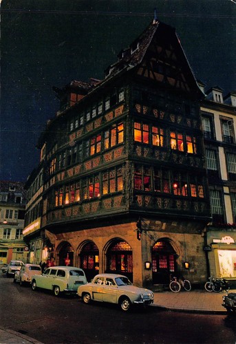 Strasbourg kammerzellhaus - ak,