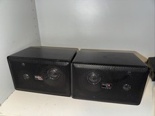 AUDIOTECH KS-700 3 Wege HiFi Stereo Regal Schrank Wand Metall Lautsprecher Paar