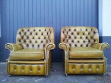Sessel Chesterfield Lounge 2 Set Paar Antik Top England Luxus