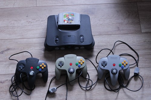 N64 mit mario kart - n64,