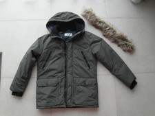 Esprit Winterjacke Herren Gr.S Oliv Parka Khaki TOP