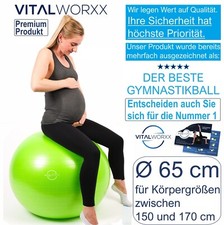 Vitalworxx gymnastikball für - gymnastikball,