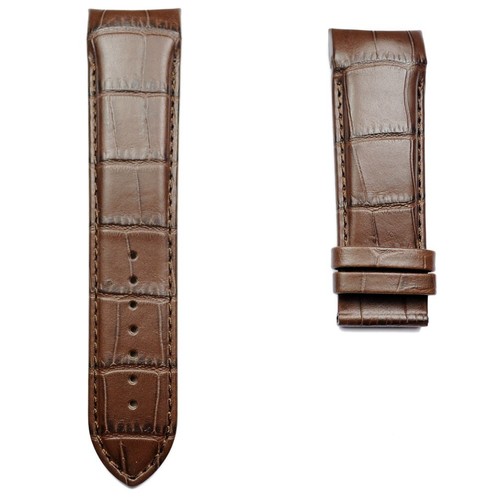 Brown calf leather strap for - calf,