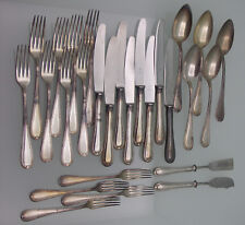 AWS WELLNER SILBER - - - Modell KREUZBAND - 28 Teile BESTECK - - -