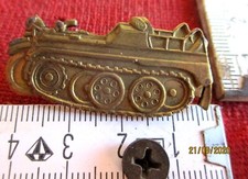 Kettenkrad Wehrmacht NSU Miniatur Abzeichen Motorrad Zugmaschine Beiwagen