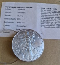 USA:  American Silber Eagle