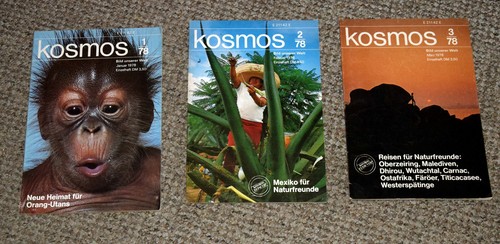 Zeitschriften kosmos 3 - kosmos, 1-3