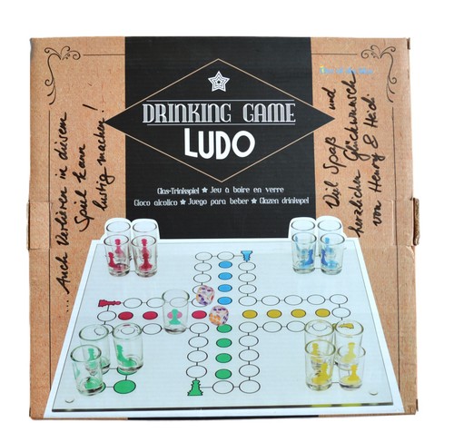 Glas trinkspiel ludo party - ludo,