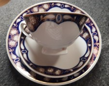 CP Colditz Porzellan Lettin SAMMELTASSE DDR Sammler 60er/70er Kobalt