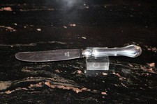 Wilkens Dresdner Barock Menü Messer 800er Silber Knife ca. 21,8cm und 85g