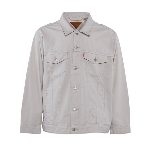 Levi jeansjacke ecru leinen - levi's,