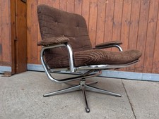 Designer Vintage Sessel Chrom