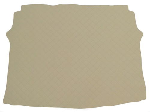 Beige gestepptes kunstleder - beige,
