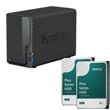 Synology DiskStation DS223 2 Einschübe NAS-Server Leergehäuse + 2x Synology Plus