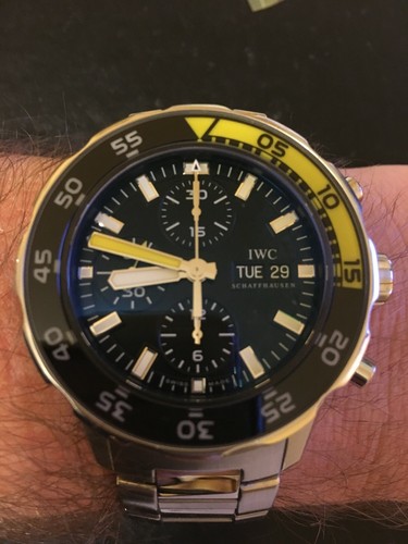 Iwc aquatimer chronograph ref - iwc,