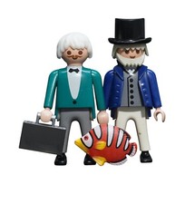 Playmobil Figur Zug Bahnhof