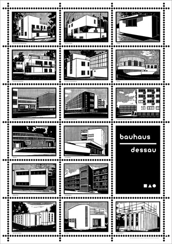 Poster bauhaus dessau - bauhaus,
